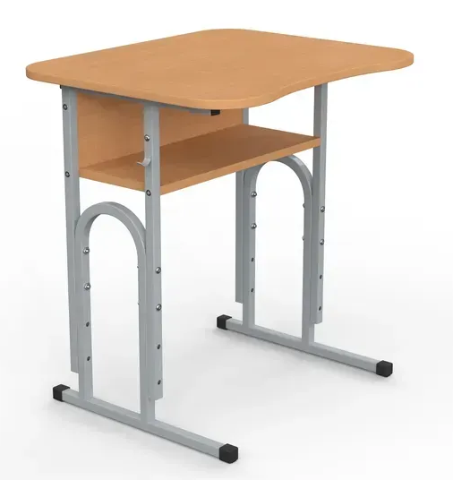 Стіл учнівський 05 №4-6/600х500 без полиці МФ Вересень